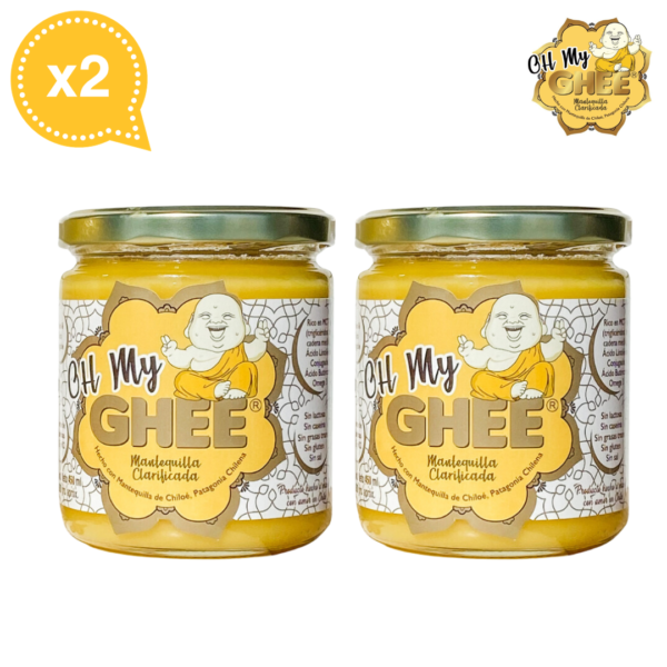 Lleva 2 unidades de OH My Ghee y ahorra! (2x450ml)